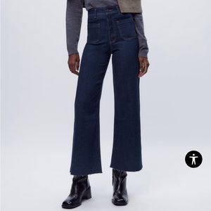 Zara marine high rise straight pocket.  New w tags.   missed return window.